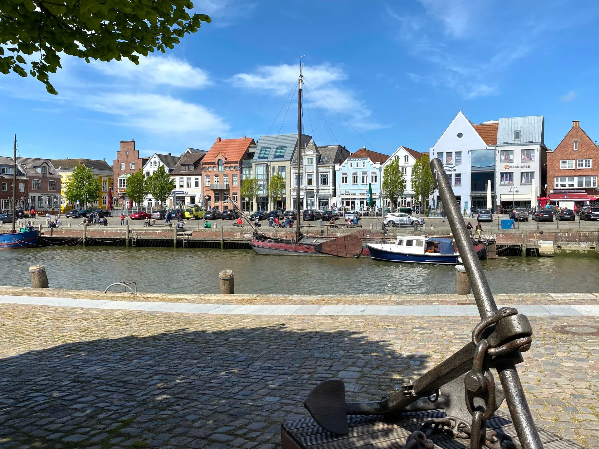 Der Hafen von Husum