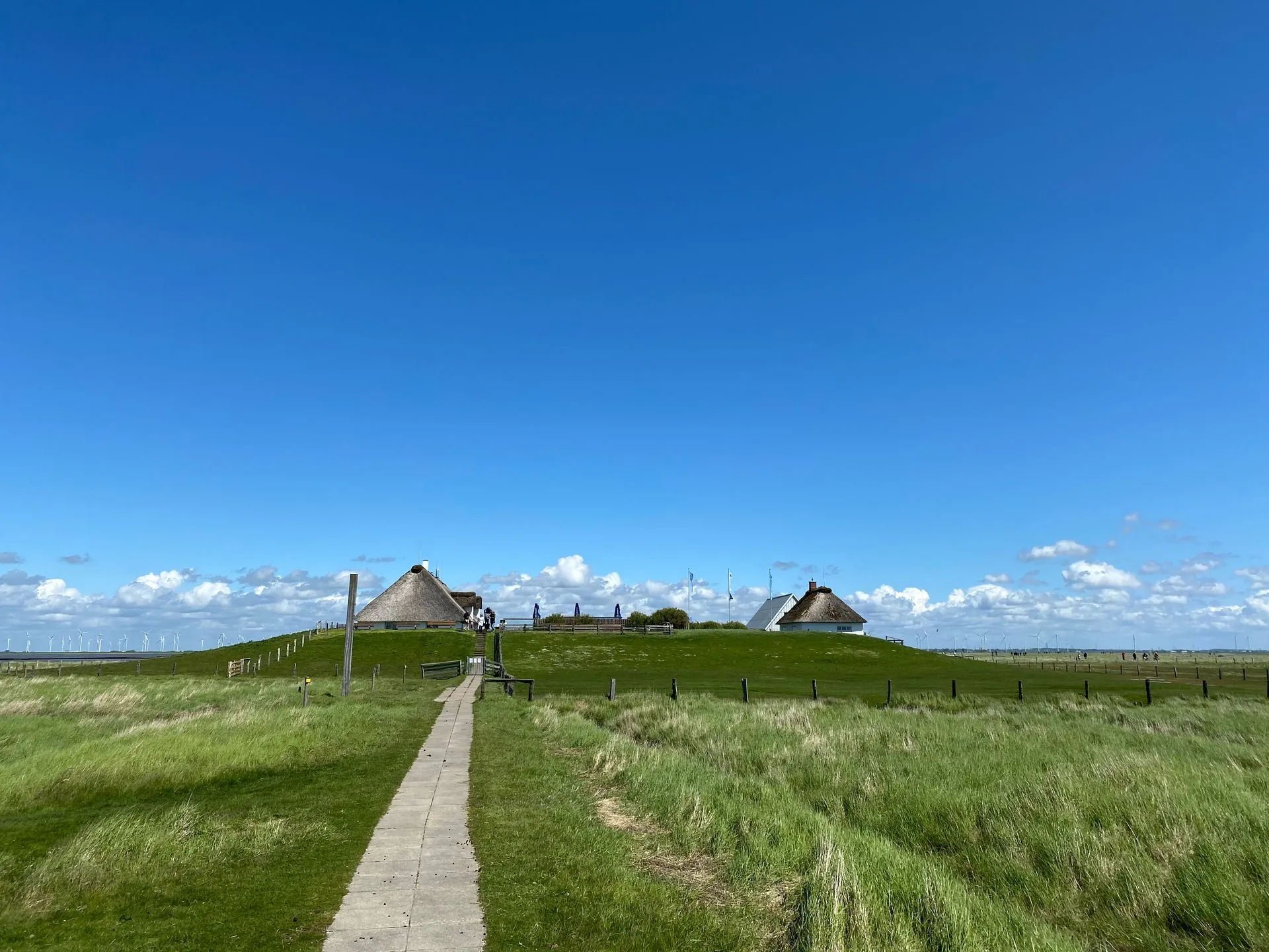 Fahrradtour am Deich