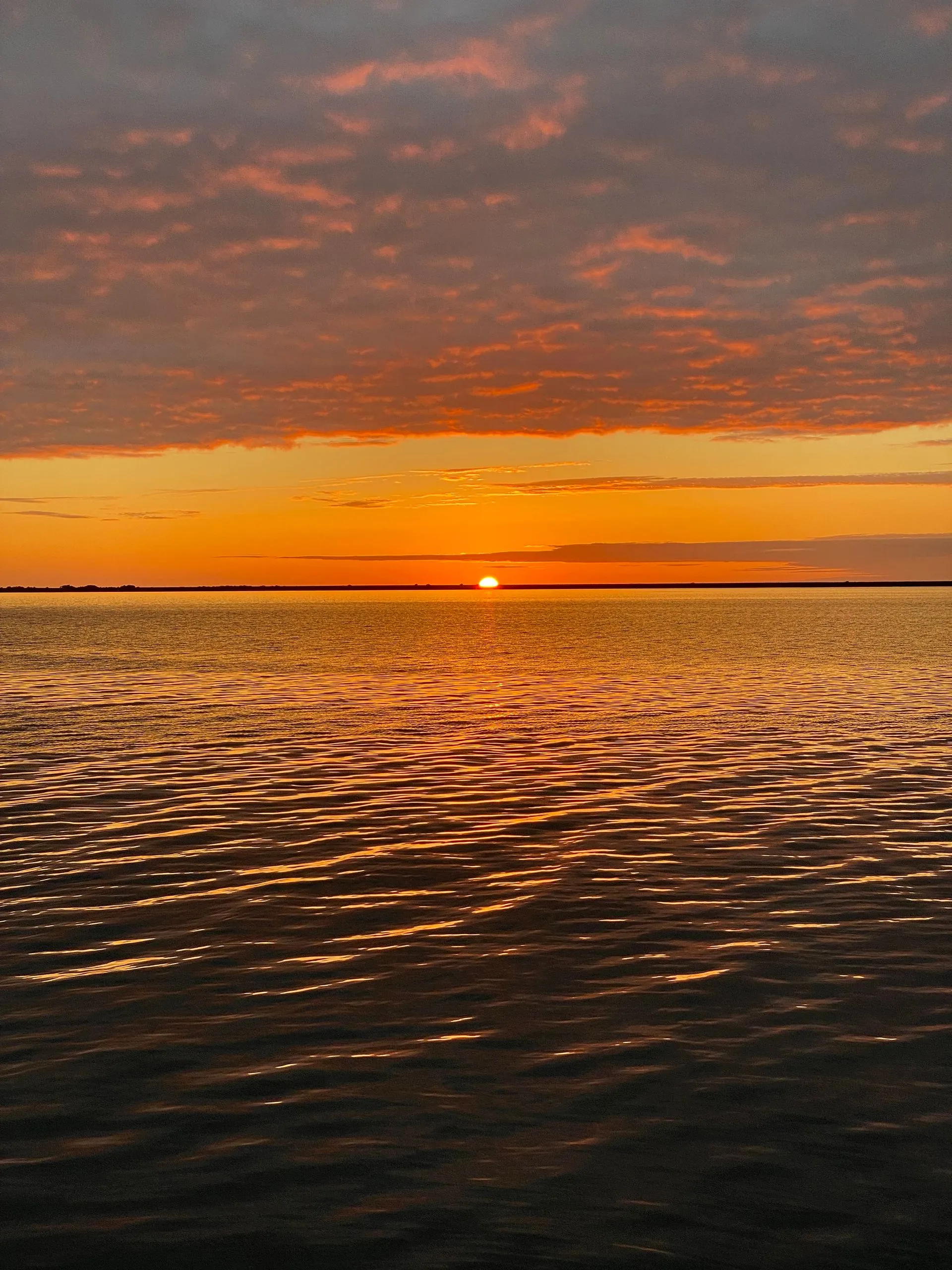 Sonnenuntergang Nordsee