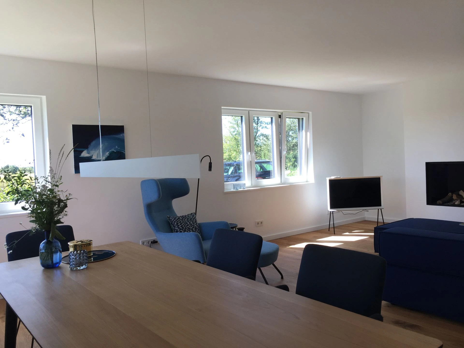 Wohnzimmer/Esszimmer Heverstrom